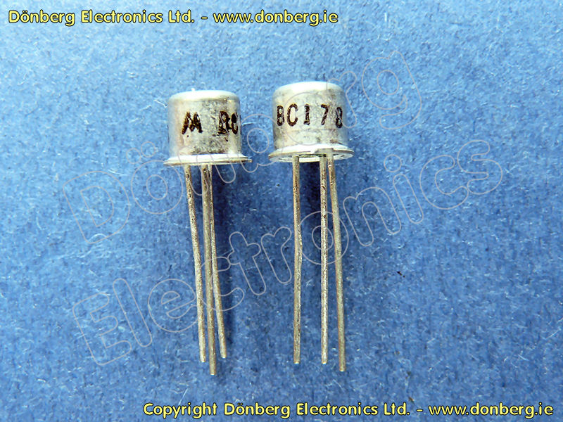 TO-18 BC178 Philips Transistor